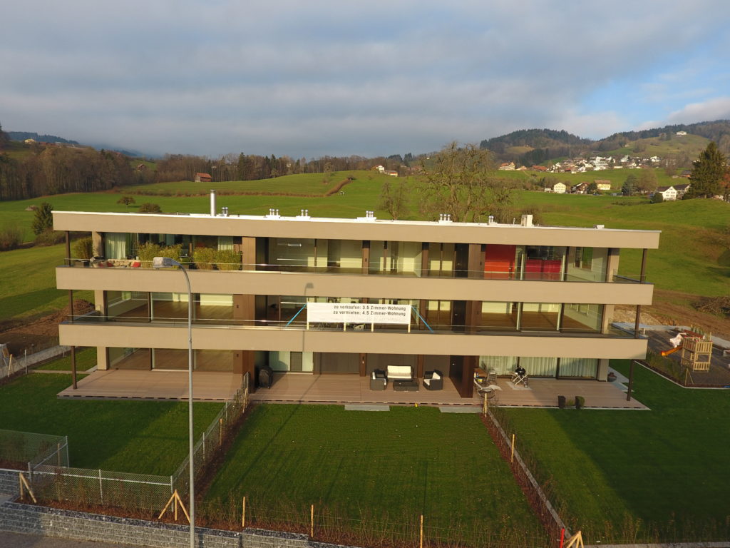 Eichenberger Neuanlage Gommiswald