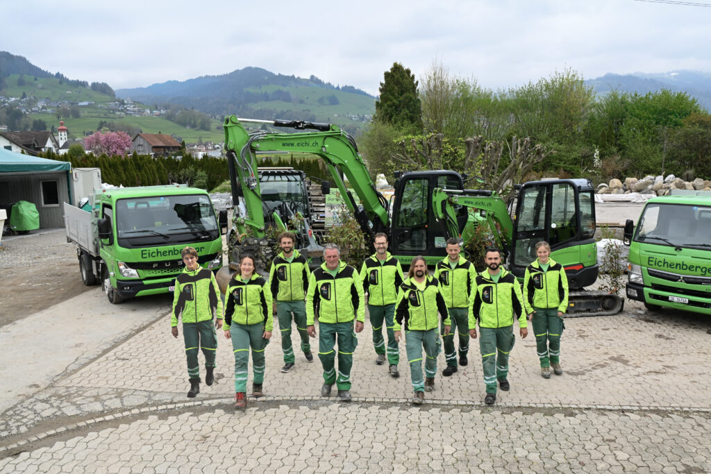 Eichenberger Gartenbau - ein tolles Team